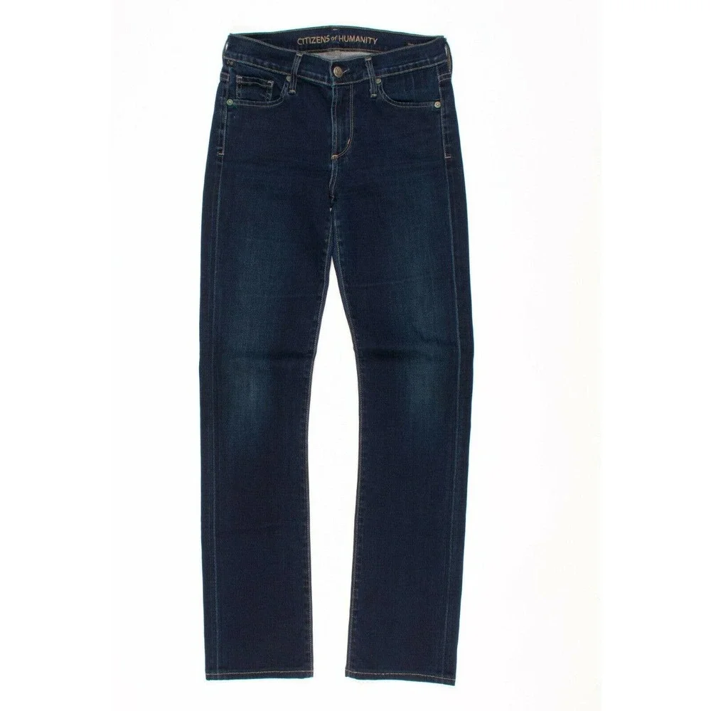 Citizens Of Humanity Elson Mid Rise Straight Leg Denim Jeans
